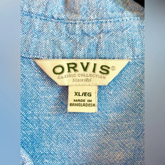 Orvis Women’s Linen Blend Shirt - Picture 4 of 8